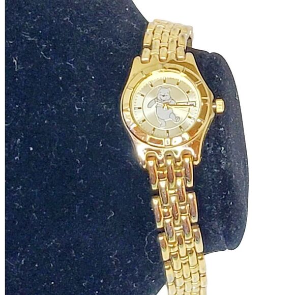Vtg Disney Women’s Seiko Winnie the Pooh Watch SII MU0932 Day and Date Rare READ
